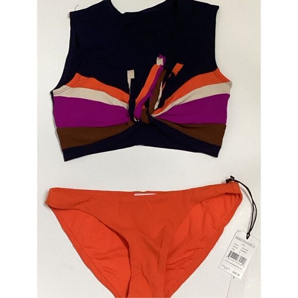New. Robin Piccone bikini set. M-top/S-bottom. Retails $168 - Picture 8 of 10